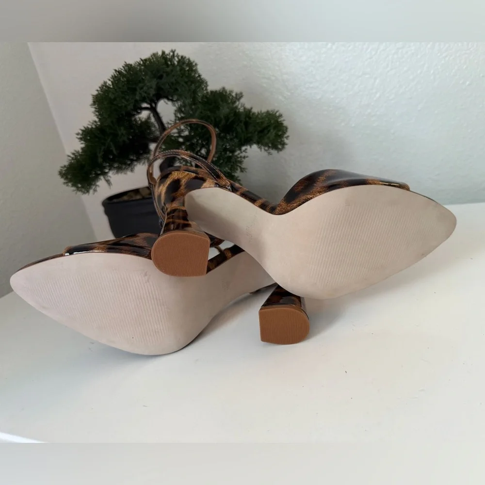 Steve Madden Leopard Print Slippers - Picture 4 of 7